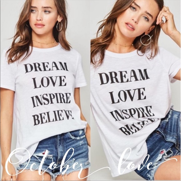October Love Tops - INSPIRATIONAL Tee Shirt